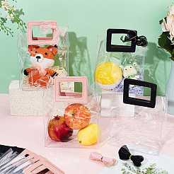 12 шт. 2-х цветные подарочные пакеты из ПВХ ABAG-NB0002-07