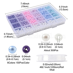 Наборы для изготовления браслетов из круглых бусин своими руками DIY-FS0008-87