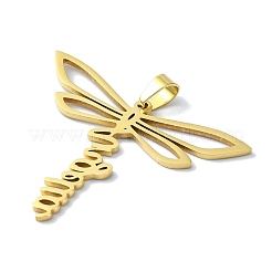 Pendentifs en acier inoxydable 304&nbsp;STAS-C097-09G