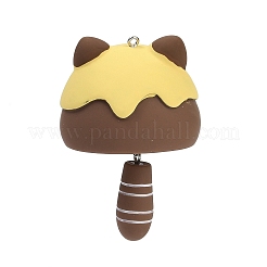 Подвески из непрозрачной смолы&nbsp;LS-RESI-S018-04D-P