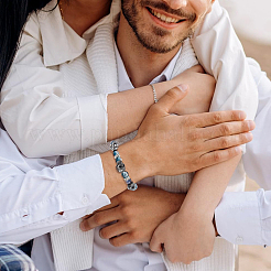 12 шт. европейские бусины из нержавеющей стали 304 STAS-HS0001-05