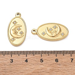 Colgantes de rhinestone de acero inoxidable 304&nbsp;RB-CBA7A56-05G