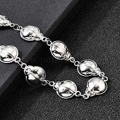 Bracelets à maillons coccinelle en acier inoxydable 304 pour femmes&nbsp;BJEW-K226-15A-P