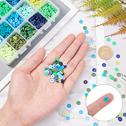 Бусины из полимерной глины  CLAY-PH0001-21-6mm