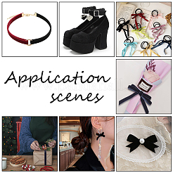 Односторонние бархатные ленты OCOR-WH0080-14A-02