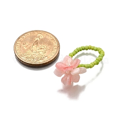 3 шт. кольца из ацетата целлюлозы (смолы) RJEW-TA00203