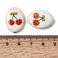 Фарфоровые бусины ручной работы&nbsp;PORC-K012-08B