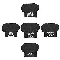 Хлопковые поварские колпаки AJEW-WH0242-012