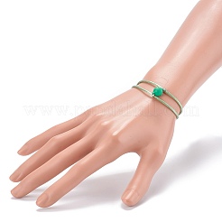 Регулируемый магнитный браслет для пар BJEW-JB06190-05