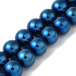 Fili di perline di ematite magnetica sintetica elettrolitica&nbsp;G-I364-K01