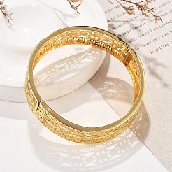 Латунные браслеты для женщин&nbsp;BJEW-D313-06G