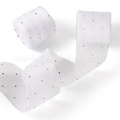 2 rouleau de ruban en polyester thermocollant à strass et bords francs&nbsp;OCOR-TA0003-95H