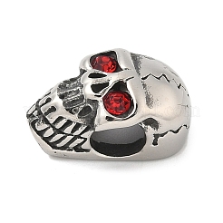 Европейские бусины из нержавеющей стали 304 STAS-S183-03AS