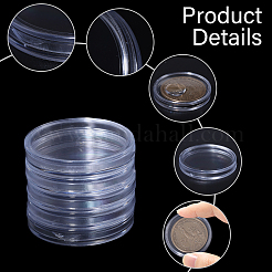 Пластиковые коробки для сбора монет AJEW-WH0270-271A