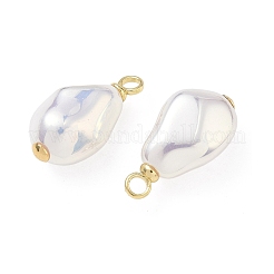 Pendentifs en laiton et en verre&nbsp;KK-D289-40D-G