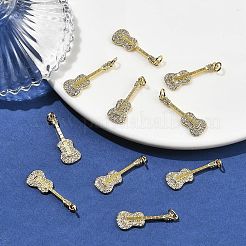 Pendentifs en laiton Shegrace avec zircon cubique transparent&nbsp;XGRQ1R894-361G