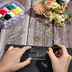 4 шт. акриловых измерительных инструментов с закругленными краями&nbsp;AJEW-CL0002-18