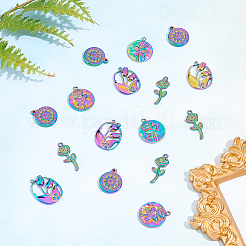 16 шт. 4-х стильная стойка с покрытием из нержавеющей стали 304 подвески&nbsp;STAS-UN0036-53