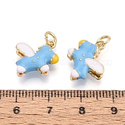 Латунь эмаль подвески KK-T072-27D-G