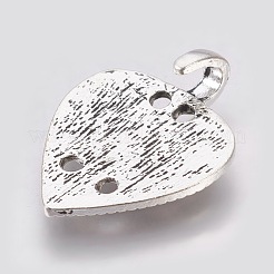 Экологичные застежки-крючки из цинкового сплава PALLOY-WH0031-01AS