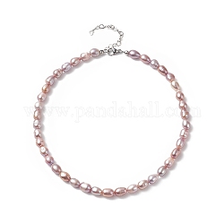 Natürliche Perlenkette für Frauen, Distel, 15.04 Zoll (38.2 cm)