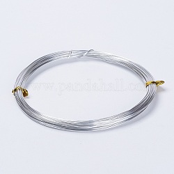 Aluminum Wires, Silver, 0.8mm, about 10m/roll