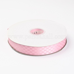 Полиэфирные ленты, Сетка, для упаковки подарка DIY, розовые, 1 дюйм (26 мм), около 100 ярд / рулон (91.44 м / рулон)