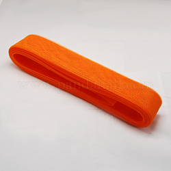 Сетка ленту, пластиковый сетчатый шнур, оранжево-красный, 30 мм, 25 ярдов / пачка