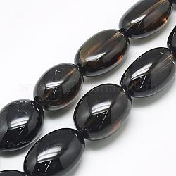 Naturale perle di quarzo fumé fili, pietra burrattata, pepite, 28~35x20~30x15~25mm, Foro: 2 mm, circa 12pcs/filo, 15.7 pollice