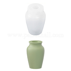 Силиконовые вазы своими руками, Молды для литья смолы, инструменты для производства глиняных ремесел, белые, 5.7x8.5 см