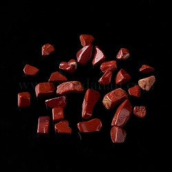 Perle di chip di diaspro rosso naturale, Senza Buco / undrilled, 5~10.5x5~7x2~4mm
