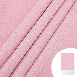 OLYCRAFT 16.5x39.4 Inch Suede Fabric Book Cloth Imitation Leather Cloth Pearl Pink DIY Book Cloth with Paper Back for Book Binding Velvet Box Making Scrapbooking Crafts