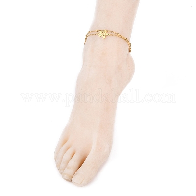 Многорядные браслеты из нержавеющей стали 304 с ионным покрытием (IP) AJEW-AN00332-01-1