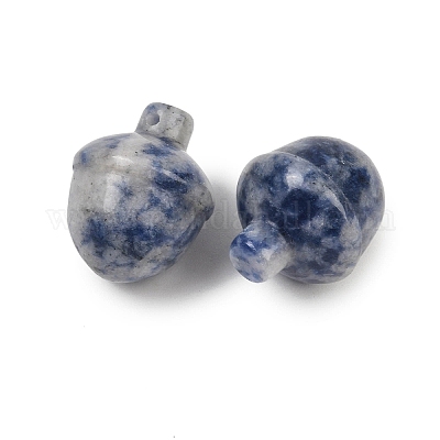 Натуральные синие пятна яшмы подвески G-K354-13D-1