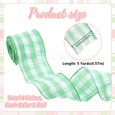 4 рулон полиэстеровых лент 4 цветов SRIB-PH0001-62-1