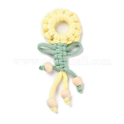 Большие подвески из поликоттона GLAA-C028-09B-1