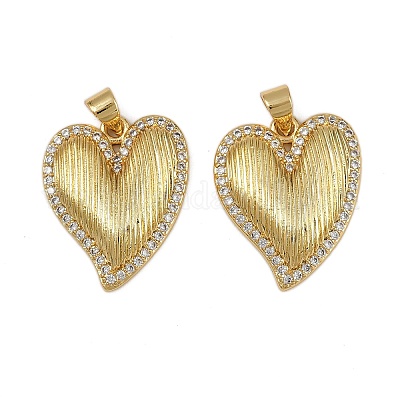 Латунные микро проложить кубического циркония подвески KK-I358-054B-G-1