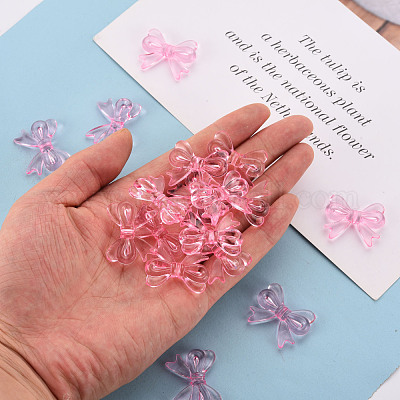 Прозрачные акриловые бусины TACR-S154-56B-903-1