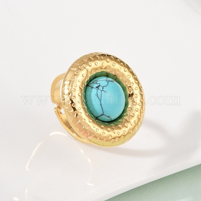 Регулируемые кольца для пальцев из нержавеющей стали 304 RJEW-S629-01G-B-1