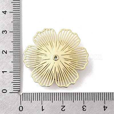 Латунный кабошон KK-A275-13G-02-1