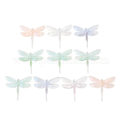 Светящиеся кабошоны из прозрачной смолы CRES-L045-19-1