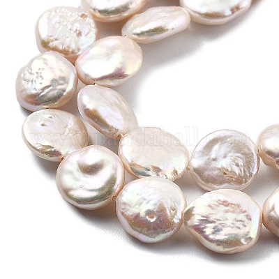 Натуральный жемчуг в стиле барокко кеши PEAR-B004-16D-03A-1