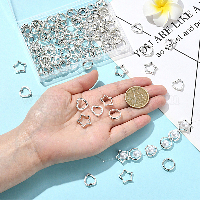 120шт. 4-х стилевая оправа из сплава FIND-SP0004-15-1