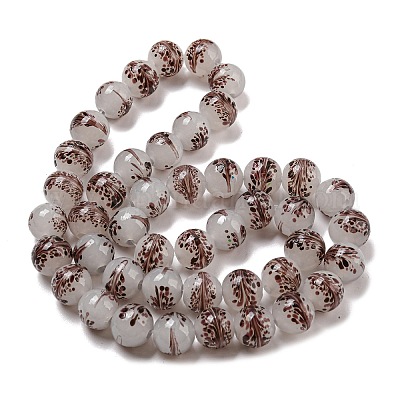 Бусы лэмпворк ручной работы LAMP-L079-05C-1