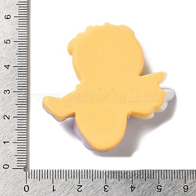 Undurchsichtige Decoden-Cabochons aus Harz&nbsp;RESI-G094-01D-1