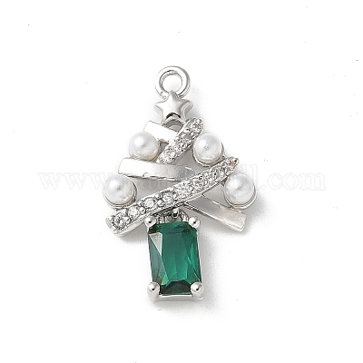 Латунные микро проложить кубического циркония подвески KK-P290-49P-1