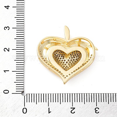 Латунные микро проложить кубического циркония подвески KK-S510-32G-01-1