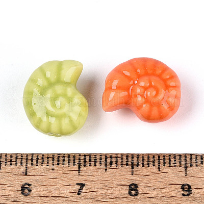 Фарфоровые бусины ручной работы PORC-I028-02A-01-1