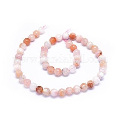 Натуральные вишневые агатовые бусины G-I249-B01-02-1