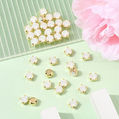 Preciosa® maxima crystal в пришивной чашке Y-PRC-SS16-01000-G-1